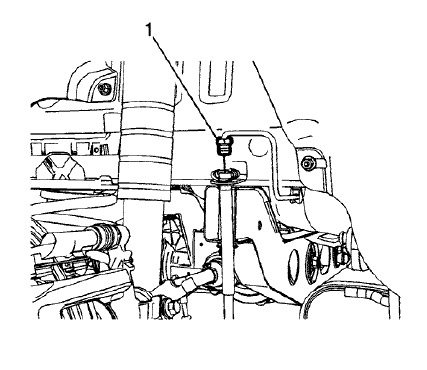 Fig. 152: Left Rear Intermediate Pipe Fitting