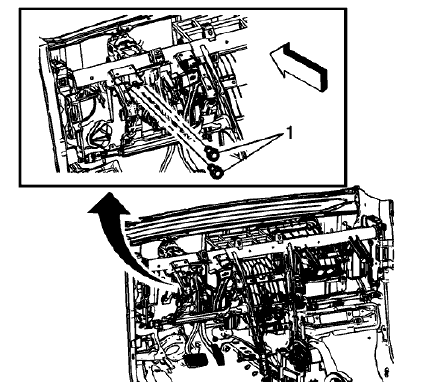 Fig. 109: Brake Pedal Mounting Bracket