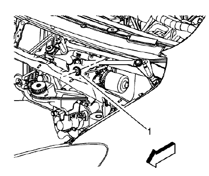 Fig. 118: Air Inlet Grille Panel
