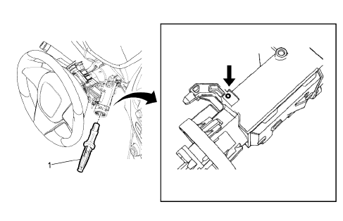 Fig. 61: Roof Rail Rear Assist Handle Assembly