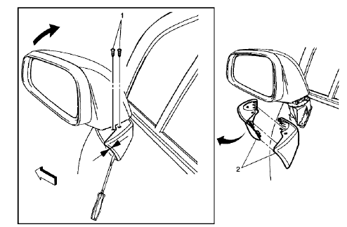 Fig. 82: Sunshade Support Assembly