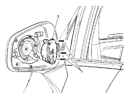 Fig. 86: Windshield Outside Moisture Sensor Cover
