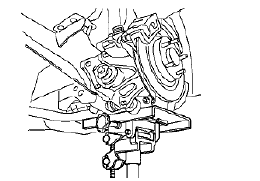Fig. 82: Drilling Plug Weld Holes In Service Part