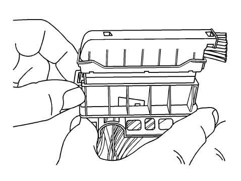 Fig. 27: Roof Rail Rear Assist Handle Assembly