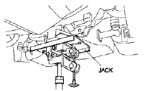 Fig. 98: Plug Welding Rear Compartment Floor Panel