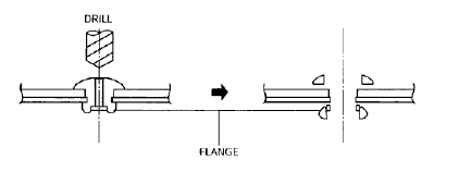 Fig. 132: Solid Welding Center Pillar Outer Panel Section