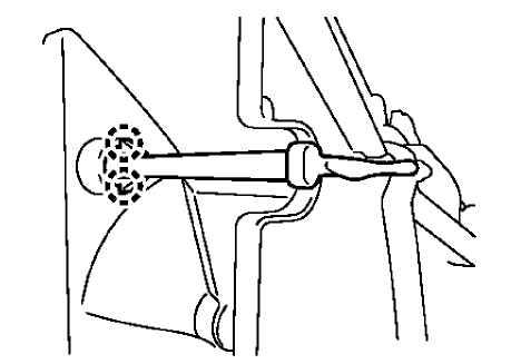 Fig. 18: Front Side Door Window Switch (Passenger Side)