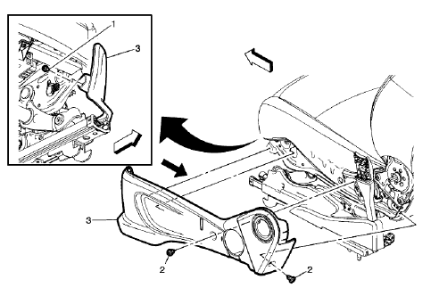 Fig. 2: Driver Or Passenger Seat Cushion Outer Finish Panel (Manual)