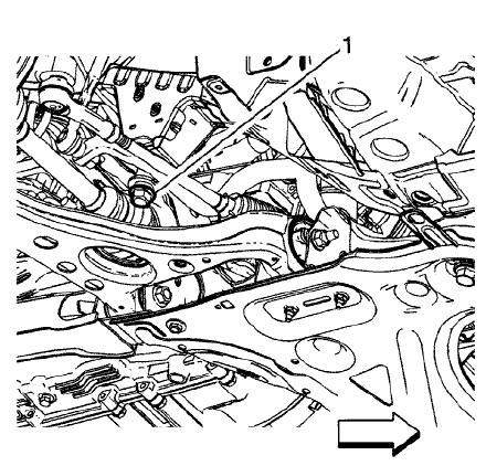 Fig. 24: Upper Frame Suspension Retaining Bolts