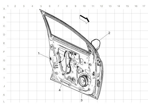 Fig. 21: Liftgate Emblem/Nameplate (Encore LTZ LT)