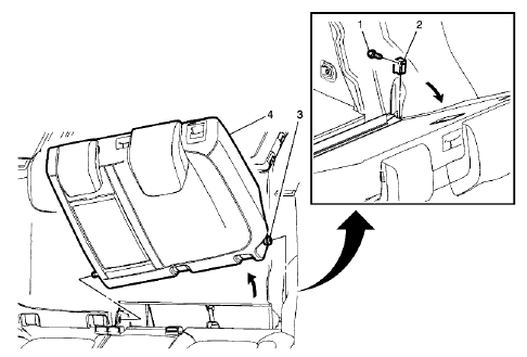Fig. 34: Rear Seat Back Cushion (60%)