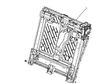 Fig. 37: Rear Seat Back Cushion Panel