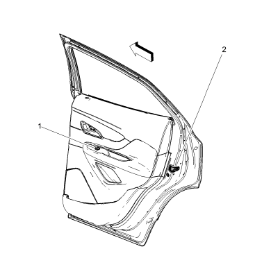 Fig. 28: Radiator Grille Opening Cover (Encore)