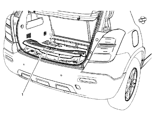 Fig. 36: Load Floor Panel Rear Extension Panel