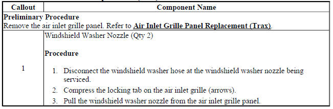 Windshield Washer Nozzle Replacement (Encore)