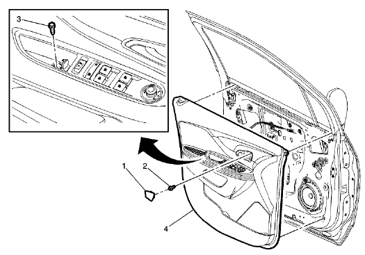 Fig. 7: Front Side Door Trim