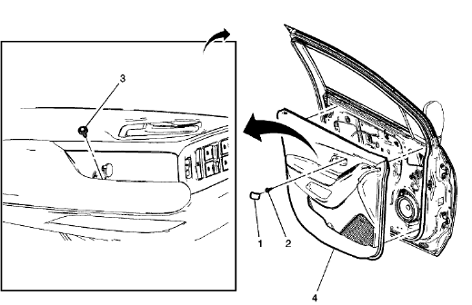 Fig. 8: Front Side Door Trim