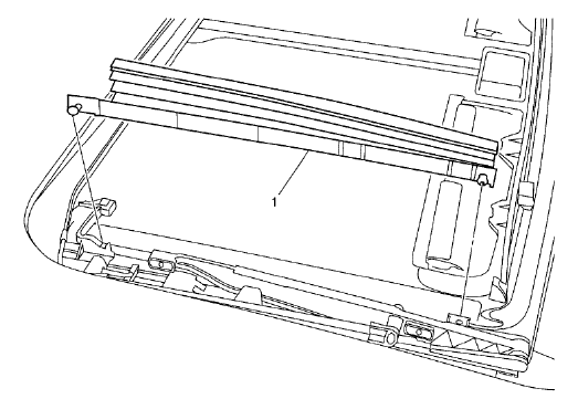 Fig. 4: Sunroof Air Deflector Cover
