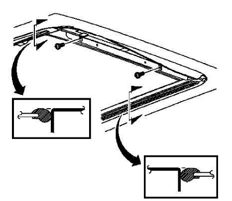 Fig. 12: View Of Sunroof Window & Opening Fit