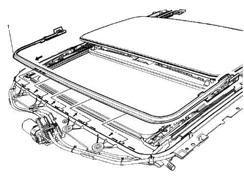 Fig. 3: Sunroof Air Deflector