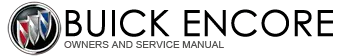 Buick Encore Owners & Service Manuals